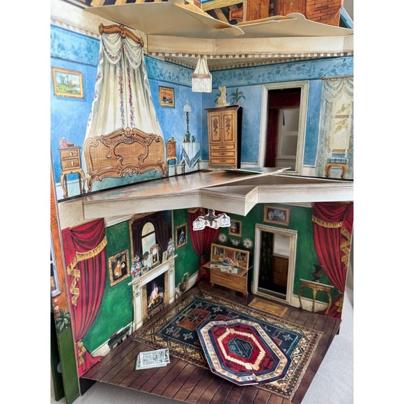 Victorian House Playmobile Book Pop-up Dollhouse Book Dollhouse Keith Moseley - Picture 7 of 12